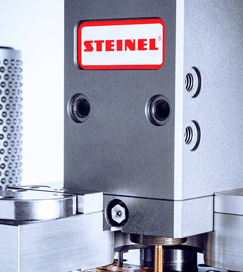 Close-up of a STEINEL machine part | eggheads.net