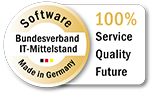 Seal: Software Made in Germany by the Federal Association of IT Medium-Sized Businesses | eggheads.net