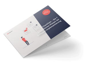 Mockup der Checkliste zur Software-Implementierung | eggheads.net
