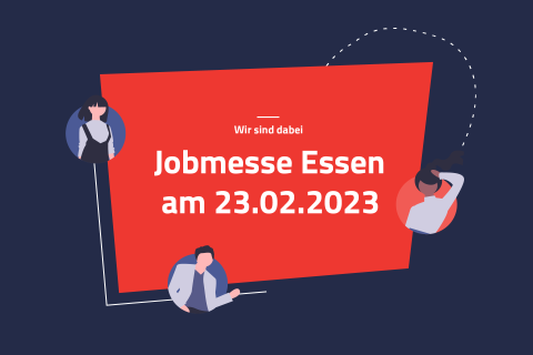 Eventillustration Jobmesse Essen 2023 | eggheads.net