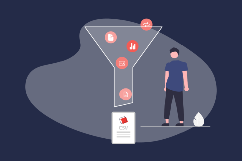 Funnel through which product data is transferred to a CSV file | eggheads.net